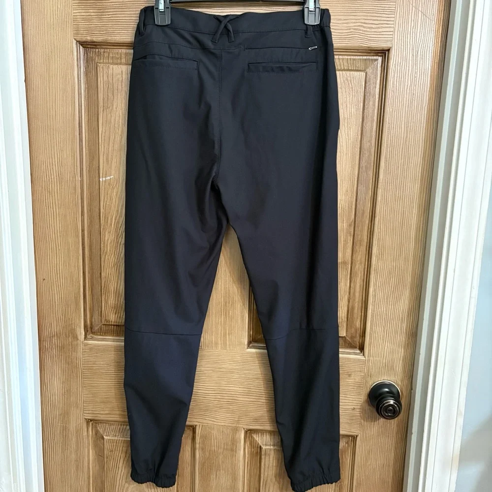 CUTS Clothing AO Jogger Mens Small Black Tapered Pants Performance Casual Golf